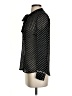 J.Crew Polka Dots Black Long Sleeve Silk Top Size 00 - photo 5