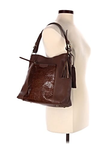 Isaac Mizrahi Leather Shoulder Bag (view 2)