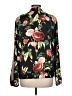 i Jeans by Buffalo 100% Polyester Floral Black Jacket Size L - photo 2