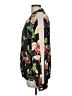 i Jeans by Buffalo 100% Polyester Floral Black Jacket Size L - photo 5