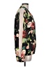 i Jeans by Buffalo 100% Polyester Floral Black Jacket Size L - photo 4