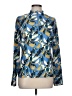 Mott50 Print Blue Long Sleeve Blouse Size L - photo 1