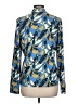 Mott50 Print Blue Long Sleeve Blouse Size L - photo 2