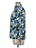 Mott50 Print Blue Long Sleeve Blouse Size L - photo 5