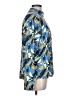 Mott50 Print Blue Long Sleeve Blouse Size L - photo 4