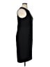 DKNY Solid Black Cocktail Dress Size 14 - photo 4