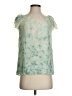 Ann Taylor LOFT 100% Polyester Green Sleeveless Blouse Size XS - photo 1