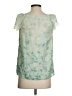 Ann Taylor LOFT 100% Polyester Green Sleeveless Blouse Size XS - photo 2
