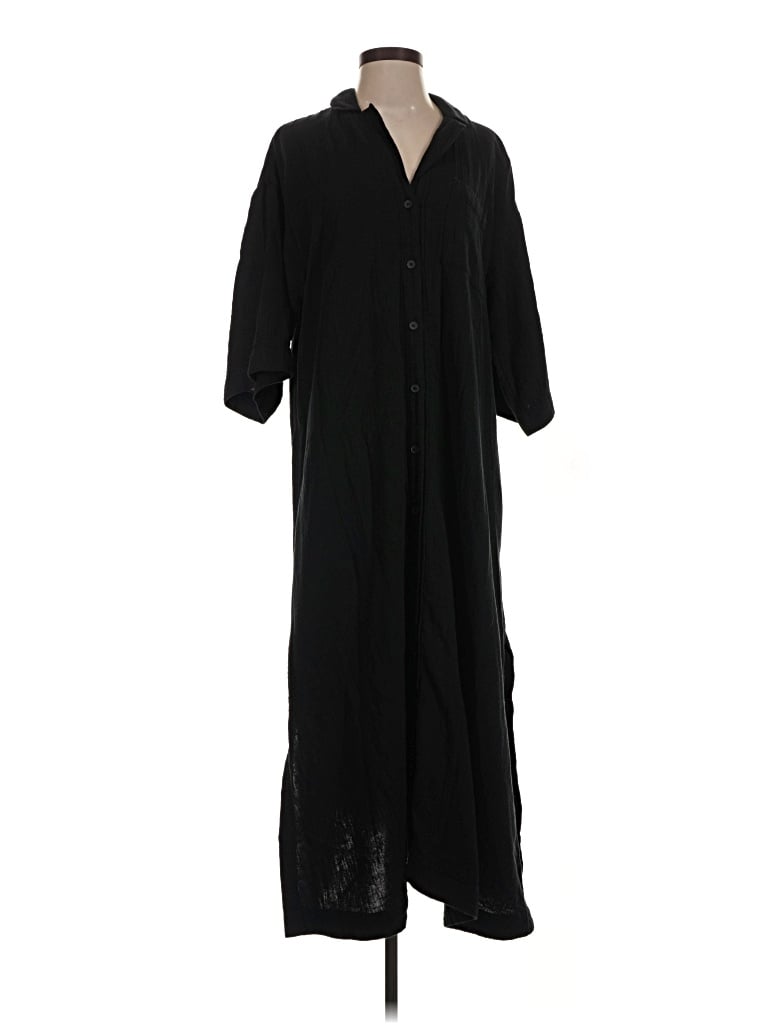Pre-owned Madewell Casual Dress In Black