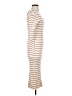 Roolee Stripes Ivory Casual Dress Size S - photo 4