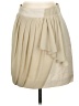 Baraschi Solid Ivory Formal Skirt Size 2 - photo 1