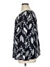 Talbots 100% Cotton Blue Long Sleeve Blouse Size XL - photo 5