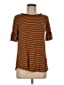 Hailey & Co. Brown Short Sleeve Top Size M - photo 1