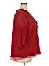 Bob Mackie 100% Polyester Red 3/4 Sleeve Blouse Size 3X - photo 4