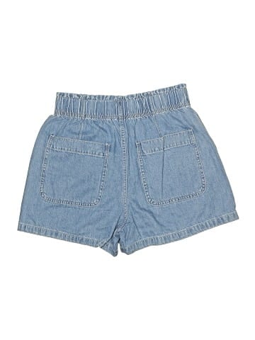 Madewell Denim Pull-On Paperbag Utility Shorts in Arcwood Wash (view 2)