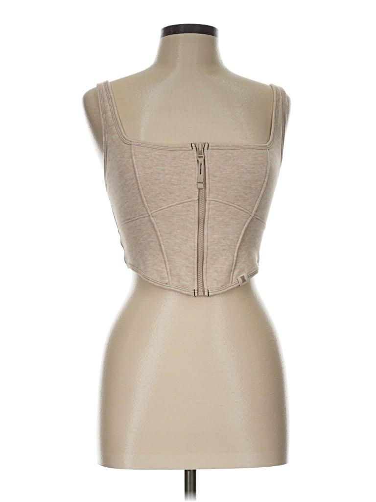Pre-owned Savage X Fenty Tube Top Tan Strapless Neckline Tops