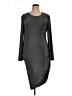 Veronica Beard Solid Gray Casual Dress Size XL - photo 1