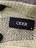 Cider Color Block Green Turtleneck Sweater Size S - photo 7