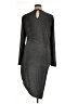 Veronica Beard Solid Gray Casual Dress Size XL - photo 2