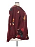 Madison Floral Burgundy 3/4 Sleeve Blouse Size 3X - photo 4