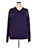 M Magaschoni Purple Pullover Sweater Size XXL - photo 1
