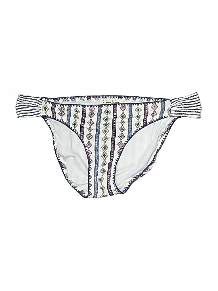 Pre-owned Jessica Simpson Swimsuit Bottoms In Silver