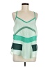 Piko 100% Polyester Green Sleeveless Blouse Size M - photo 1