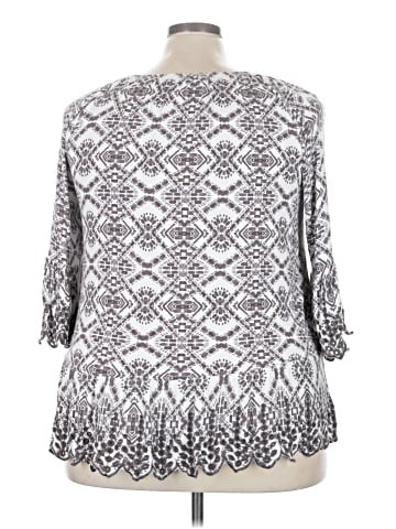 Fever 3/4 Sleeve Blouse (view 2)