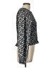 Laundry by Shelli Segal Black Long Sleeve Blouse Size L - photo 4