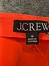 J.Crew 100% Polyester Solid Orange Casual Skirt Size M - photo 4