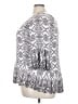 Fever Silver 3/4 Sleeve Blouse Size 22 (estimated) - photo 5