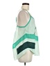 Piko 100% Polyester Green Sleeveless Blouse Size M - photo 4