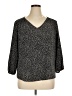 41Hawthorn Polka Dots Black 3/4 Sleeve Blouse Size XL - photo 1