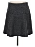 Ann Taylor LOFT Chevron-herringbone Gray Casual Skirt Size M - photo 2