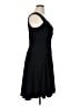 Maggy London Solid Black Cocktail Dress Size 14 - photo 4