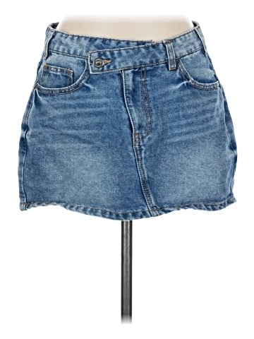 Unbranded Denim Skirt (view 1)
