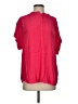 J.Crew 100% Viscose Red Short Sleeve Blouse Size S - photo 1