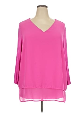 MICHAEL Michael Kors 3/4 Sleeve Blouse (view 1)