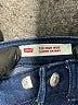 Levi's Solid Blue Jeans Size 6 - photo 3