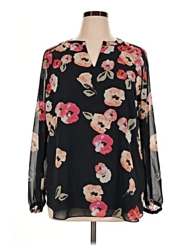 CAbi 3/4 Sleeve Blouse (view 1)