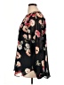 CAbi 100% Polyester Floral Black 3/4 Sleeve Blouse Size XL - photo 5