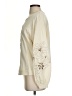 Anthropologie 100% Cotton Floral Ivory Sweatshirt Size 1 - photo 5