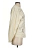 Anthropologie 100% Cotton Floral Ivory Sweatshirt Size 1 - photo 4