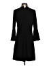MSK Solid Black Casual Dress Size S - photo 2