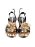 Arden B. Brown Blue Wedges Size 6 (estimated) - photo 2