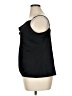 Ann Taylor LOFT 100% Polyester Black Sleeveless Blouse Size XL - photo 5