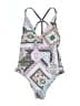 Nanette Lepore Silver Bodysuit Size 8 - photo 1