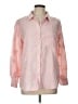 Karyn Seo 100% Linen Pink Long Sleeve Polo Size L - photo 1