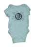 Target Graphic Teal Short Sleeve Onesie Size 0-3 mo - photo 1