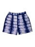 Tory Burch 100% Cotton Tie-dye Blue Shorts Size 2 - photo 1